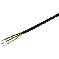 Câble Tdlr 3x0.75mm² noir, bobine 100m