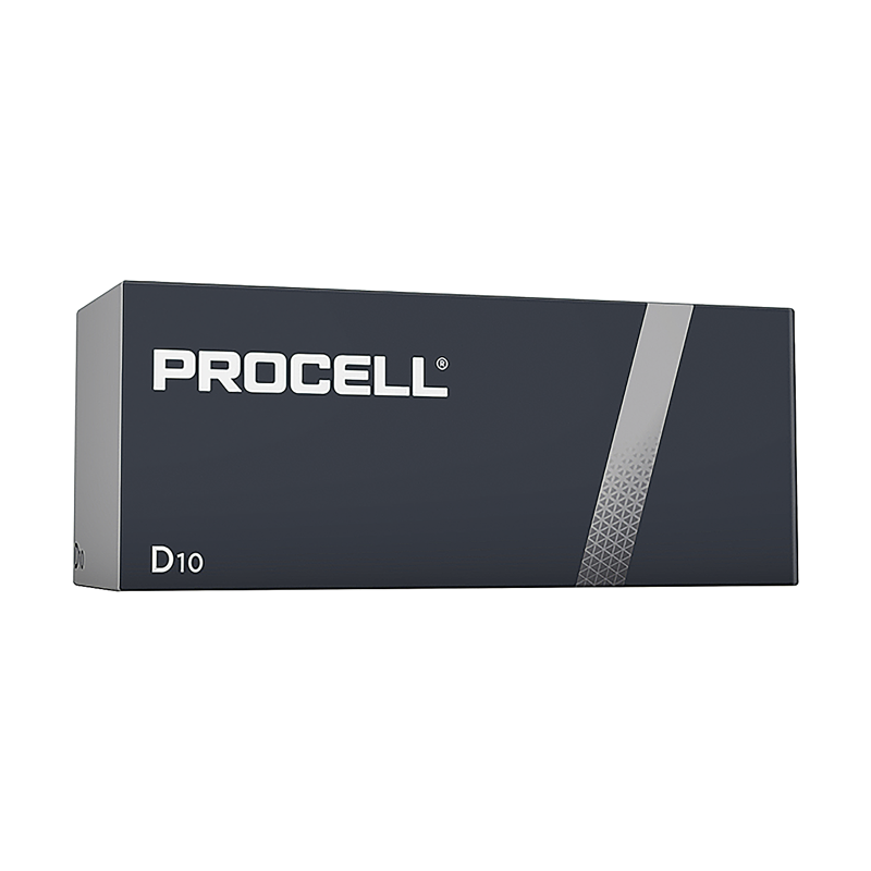 Procell 1.5V, MN1300, LR20, D, confezione da 10 pz.