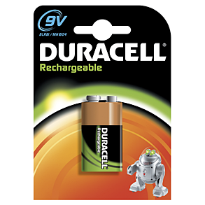 Duracell Rechargeables Nickel Metal Hydride Battery 9V 170mA