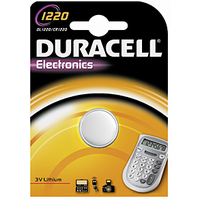Duracell Electronics Piles lithium 3.1V DL1220 CR1220 bliste