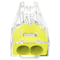 WAGO Bornes pour boîtes de dérivation 2x 0.75-2.5mm² tr/ja UE 20 pcs.