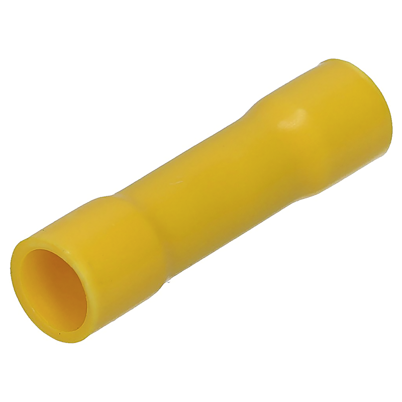 Connecteur bout à bout entièrement isolé 4-6mm2 jaune UE 3 pcs.