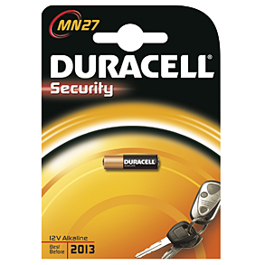 Duracell Security Piles alcaline 12V MN27 blister avec 1 piè