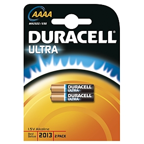 Duracell Ultra M3 Pile alcalino 1.5V MN2500 LR8 AAAA blister