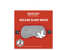 SKROSS Deluxe masque de sommeil ''gris clair avec K''