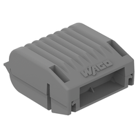 WAGO boîte de gel pour câbles à fils pour série 221 2x73 Gr. 2 blister de 4 pcs.