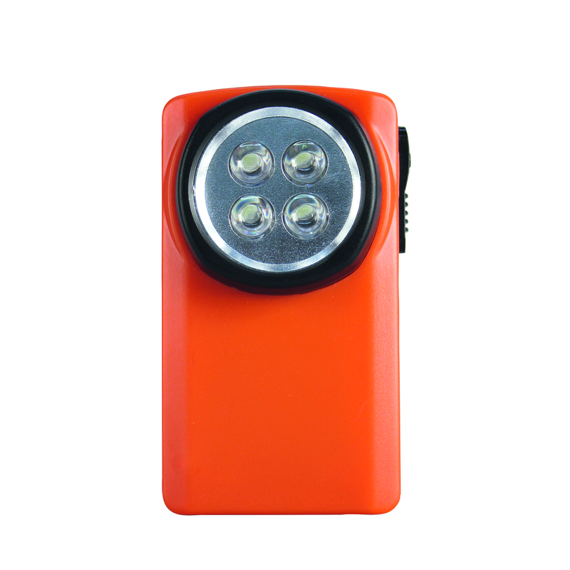 Torcia elettrica a LED Plastica arancione