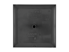 Coperchio grigio scuro con vite centrale isolata 130x130x7mm