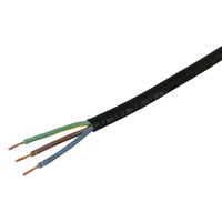 Câble Gd 3x1.5mm² noir, bobine 50m