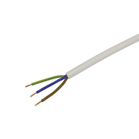 Câble Td 3x0.75mm² blanc, bobine 100m