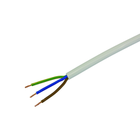 Câble Td 3x1.5mm² blanc, bobine 100m