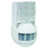 Lumière d'urgence et de nuit LED avec détecteur de mouvement PIR, incl. support