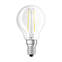 Osram LED Superst. Retrofit Cl. P Filament E14 240V 2.8W (25W) 250lm WW