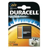 Duracell Ultra M3 Photo Pile litio 6.2V 223 CR-P2 blister co